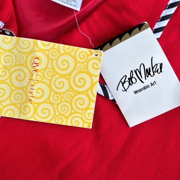 NWT! Bob Mackie wearable art XL - Picture 4 of 6